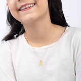 Crescent Bear Pendant