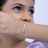 Rainbow Hearts Bracelet