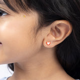 Lil Heart Lovey Studs