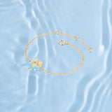 Blue Blessings Ganpati Bracelet