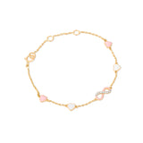 Infinite Loops & Hearts Bracelet