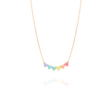 Rainbow Hearts Neckchain