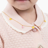 Pinky Sunshine Heart Neckchain