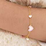Hearty Twins Bracelet