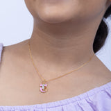 Pink Blessings Ganpati Pendant