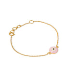 Pink Shield Bracelet