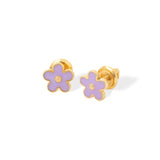 Lavender Bloom Studs