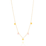 Pinky Sunshine Heart Neckchain