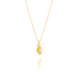 Crescent Bear Pendant