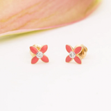 Cherry Petal Studs