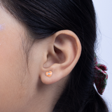 Candy Heart Studs