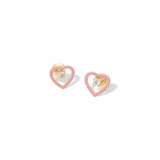 Love Loop Heart Studs