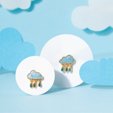 Breezy Clouds Studs
