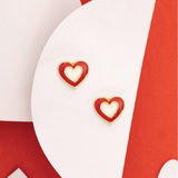 Lil Heart Lovey Studs