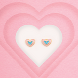 Pink Loves Blue Studs