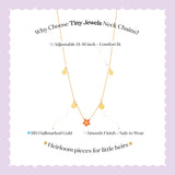 Peachy Sunny Bloom Neckchain