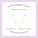 Pinky Sunshine Heart Neckchain